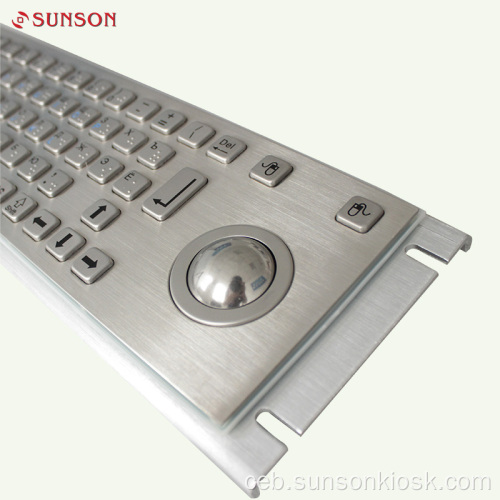 Vandal Metal Keyboard nga adunay Touch Pad